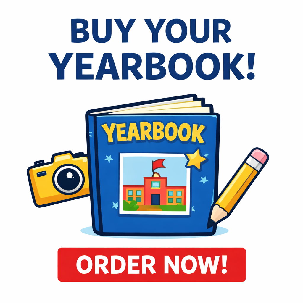 Image illustrating a school yearbook.